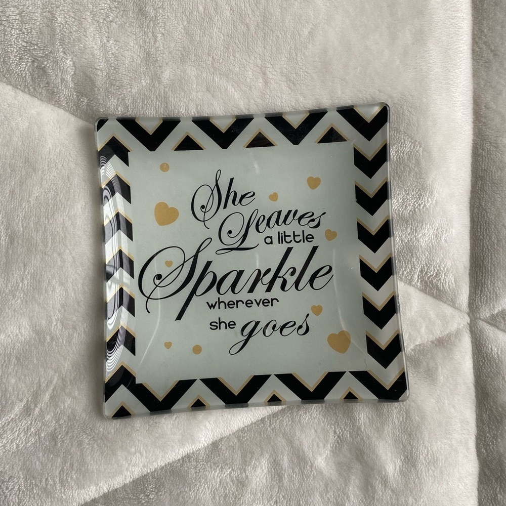 Claire’s jewelry plate